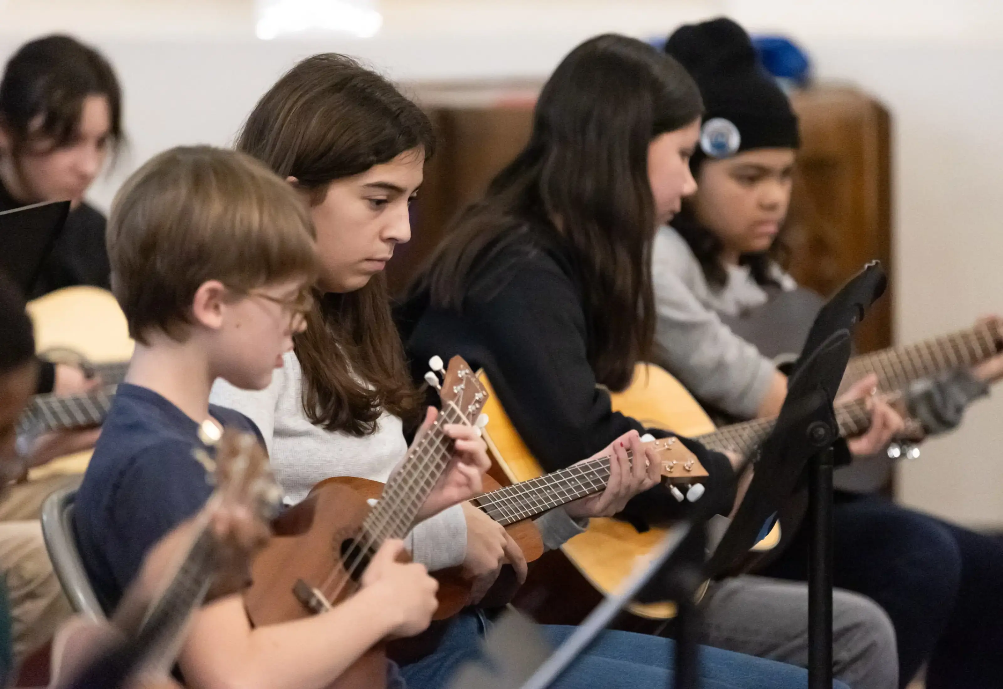 students-playing-orchestra